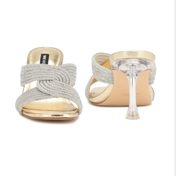 Dancy Heeled Slide Sandals - Picture 4 of 9